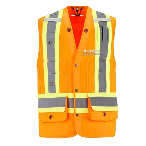 Embroidered Hi-Vis Surveyor’s Vest Thumbnail
